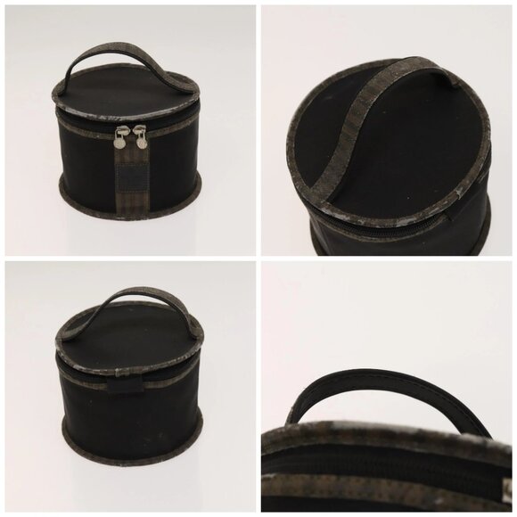 FENDI Pecan Bag PVC 3 Set Brown Black Auth bs26207 - Picture 14 of 15